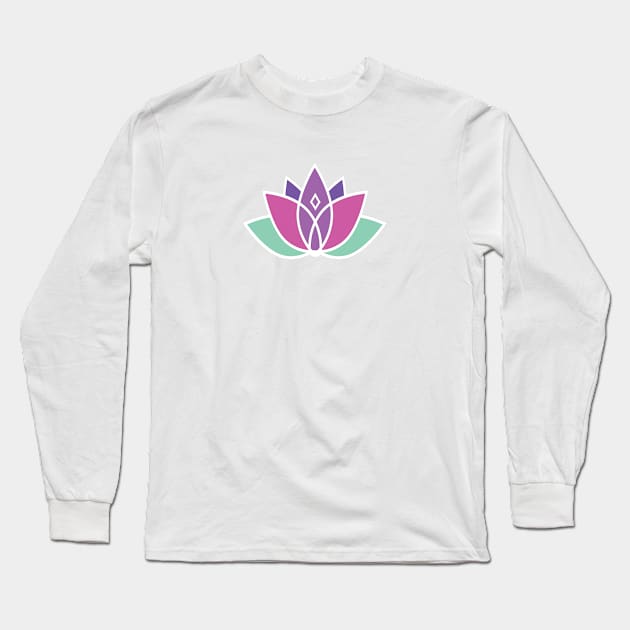 Otherworld - Xanadu Lotus Long Sleeve T-Shirt by Juniper for Ripple Design